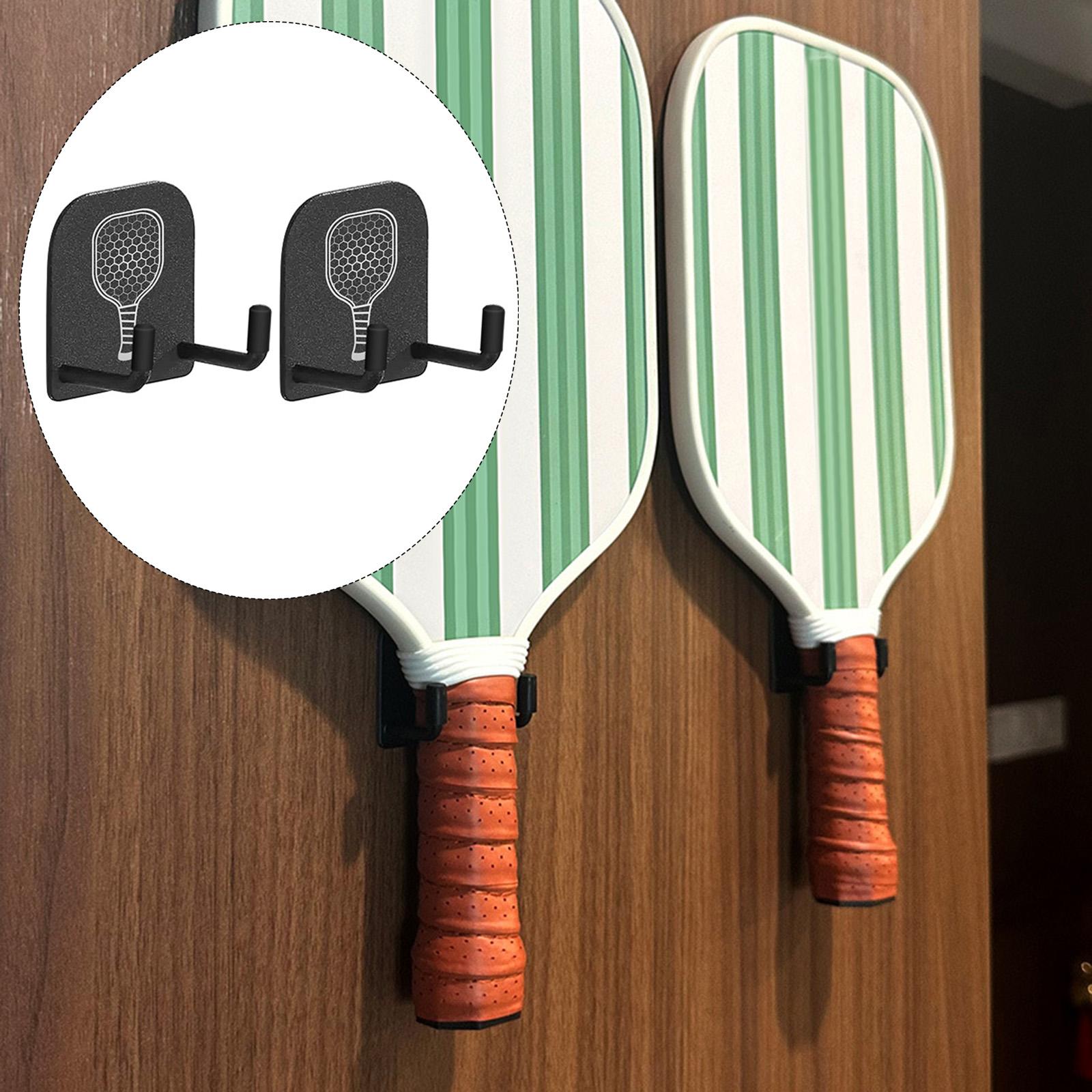2Pcs Pickleball Paddle Rack Ho - Badminton Video 评论和价格