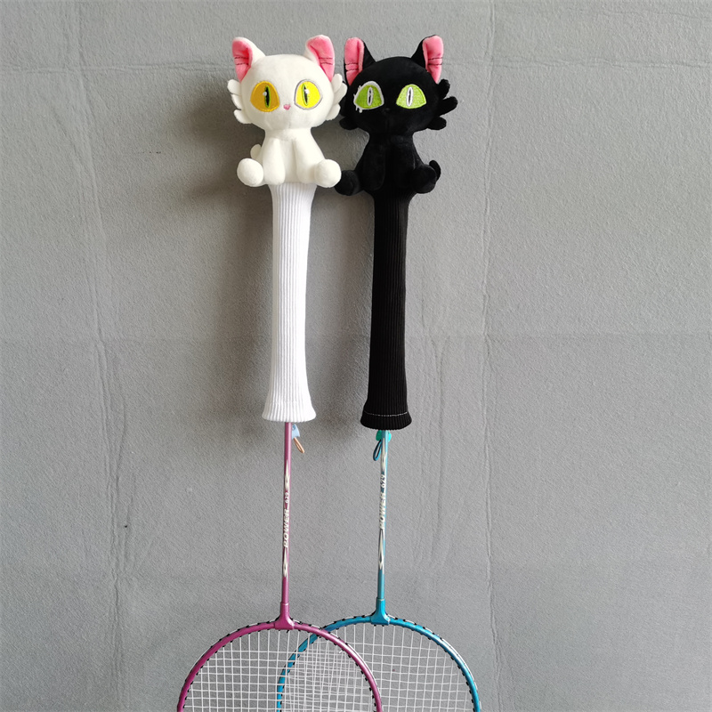Cartoon Cat Badminton Racket H - Badminton Anime 评论和价格