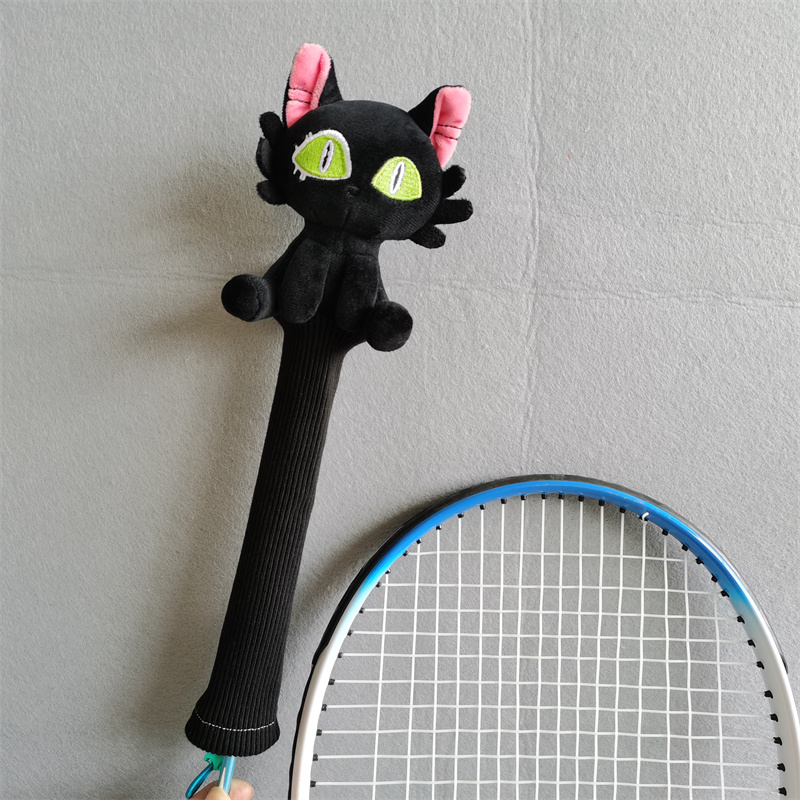 Cartoon Cat Badminton Racket H - Badminton Anime 评论和价格
