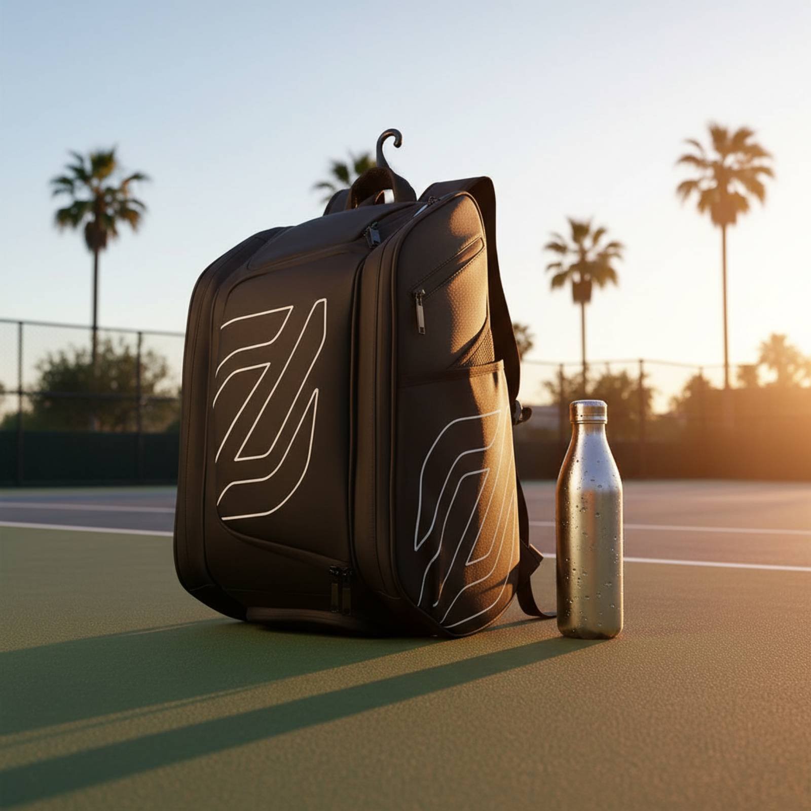 Pickleball Backpack Side Pocke - Badminton Fun 评论和价格