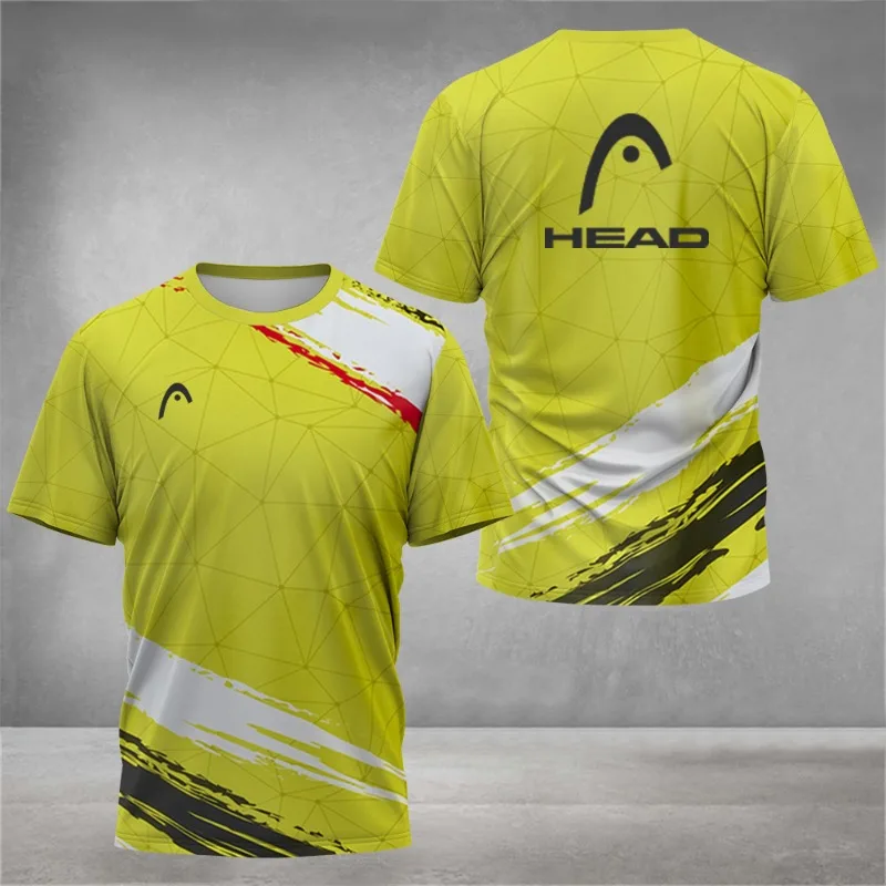 Summer Breathable Mens T Shirt - Badminton Wallpaper 评论和价格