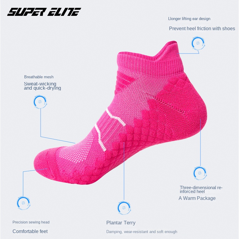 Men's Sports Socks, Badminton  - Ankle Support Badminton 评论和价格
