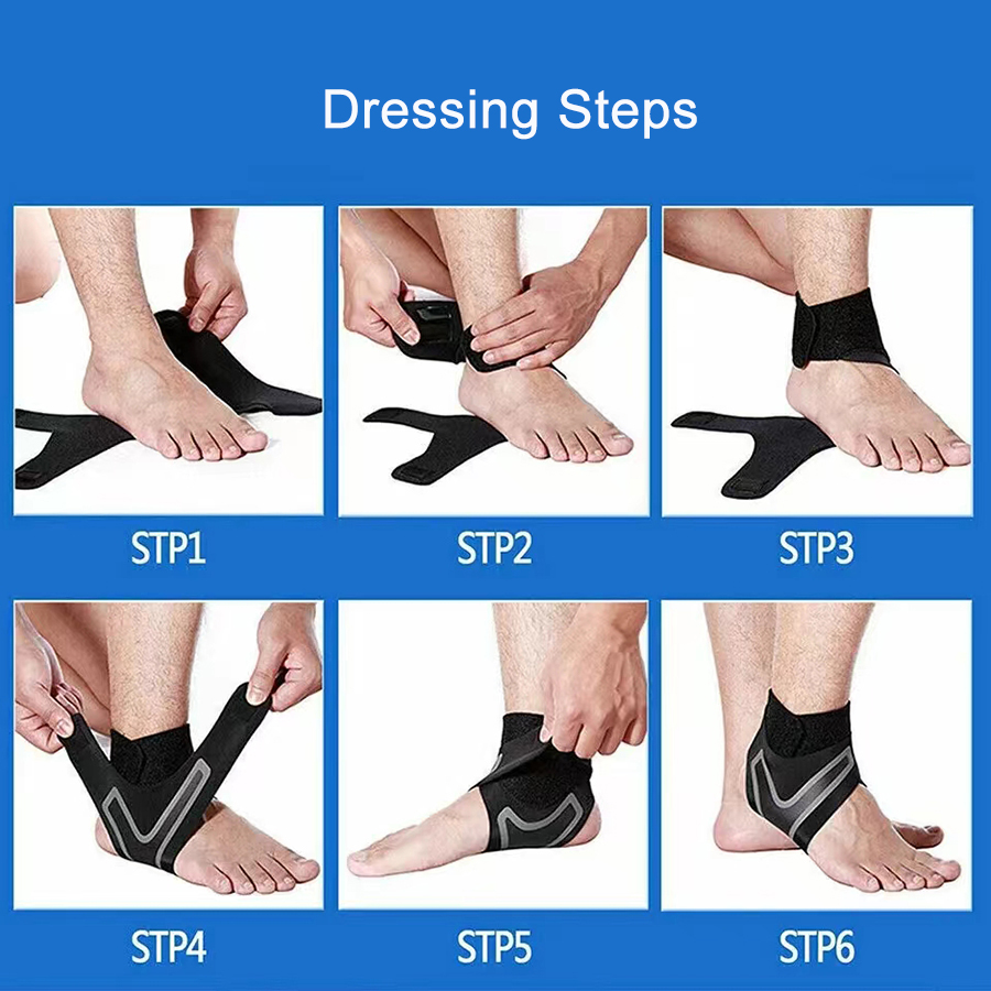 1 Pc Ankle Brace Support Compr - Ankle Support Badminton 评论和价格