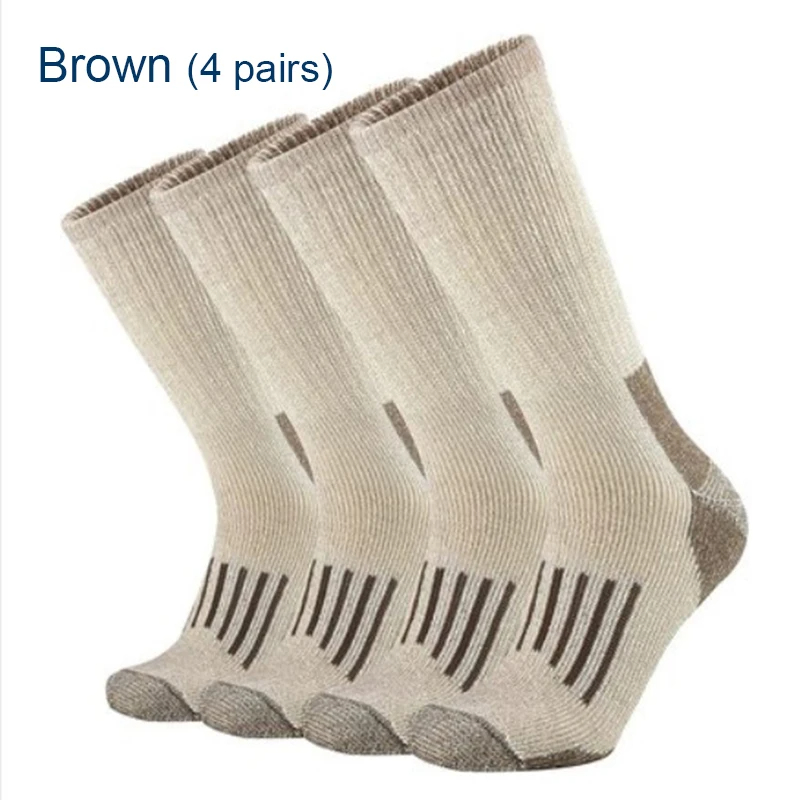 80% Wool Socks Thicken Warm Hi - Ankle Support Badminton 评论和价格